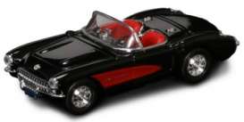 Chevrolet  - 1957 black - 1:43 - Lucky Diecast - 94209bk - ldc94209bk | Toms Modelautos