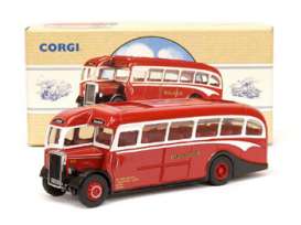 Leyland  - red/white - 1:50 - Corgi - corgi97213 | Toms Modelautos
