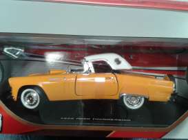 Ford  - 1956 orange/white - 1:18 - Motor Max - 73176o - mmax73176o | Toms Modelautos