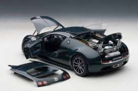 Bugatti  - 2010 dark blue - 1:18 - AutoArt - 70938 - autoart70938 | Toms Modelautos