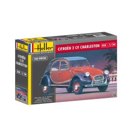 Citroen  - 2CV Charleston  - 1:24 - Heller - 80766 - hel80766 | Toms Modelautos