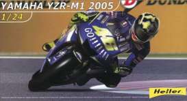 Yamaha  - YZR-M1 2005  - 1:24 - Heller - hel80928 | Toms Modelautos