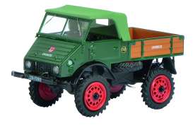 Mercedes Benz Unimog - green - 1:43 - Schuco - 3128 - schuco3128 | Toms Modelautos