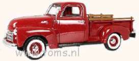 GMC  - 1950 burgundy - 1:18 - Yatming - yat92648bg | Toms Modelautos