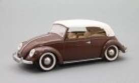 Volkswagen  - 1958 brown - 1:18 - Solido - 8015 - soli8015 | Toms Modelautos