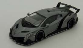 Lamborghini  - 2014 grey metallic - 1:43 - Kyosho - 5571GRW - kyo5571GRW | Toms Modelautos