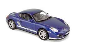 Porsche  - 2009 metallic blue - 1:18 - Norev - 187602 - nor187602 | Toms Modelautos
