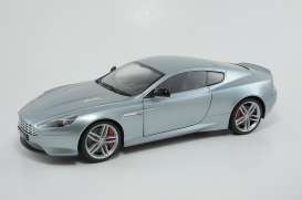 Aston Martin  - 2010 silver - 1:18 - Welly - 18045s - welly18045s | Toms Modelautos