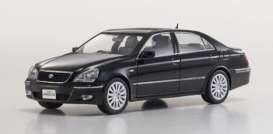 Toyota  - Crown black - 1:43 - Kyosho - 3638bk - kyo3638bk | Toms Modelautos