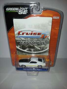 Ford  - 1969 white - 1:64 - GreenLight - MACHIw - glMACHIw | Toms Modelautos