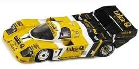 Porsche  - 1986 yellow/white/black - 1:43 - Spark - SJ019 - spaSJ019 | Toms Modelautos