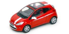 Ford  - KA 2008 red - 1:24 - Motor Max - 73382r - mmax73382r | Toms Modelautos