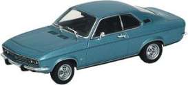 Opel  - 1971 metallic blue - 1:43 - Minichamps - 400045500 - mc400045500 | Toms Modelautos