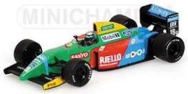 Ford  - 1990 green/red/blue/yello - 1:43 - Minichamps - 400900019 - mc400900019 | Toms Modelautos
