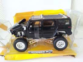 Hummer  - 2004 black - 1:24 - Jada Toys - 90136bk - jada90136bk | Toms Modelautos