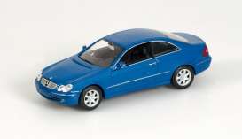 Mercedes Benz  - 2001 blue - 1:43 - Minichamps - 400031422 - mc400031422 | Toms Modelautos