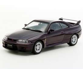 Nissan  - 1995 midnight purple - 1:43 - Kyosho - 3341mp - kyo3341mp | Toms Modelautos