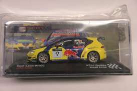 Seat  - 2006 yellow/blue - 1:43 - Magazine Models - Rleonwtcc - MagRleonwtcc | Toms Modelautos