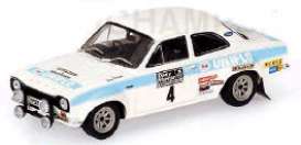 Ford  - 1972 white/blue - 1:43 - Minichamps - 400728104 - mc400728104 | Toms Modelautos