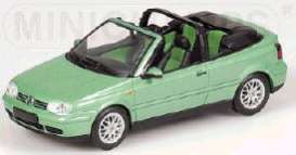 Volkswagen  - 1999 metallic green - 1:43 - Minichamps - 430058335 - mc430058335 | Toms Modelautos