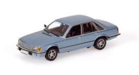Opel  - 1980 metallic blue - 1:43 - Minichamps - 400045102 - mc400045102 | Toms Modelautos