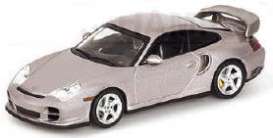 Porsche  - 2001 metallic grey - 1:43 - Minichamps - 430060125 - mc430060125 | Toms Modelautos