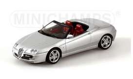 Alfa Romeo  - 2003 silver - 1:43 - Minichamps - 400120330 - mc400120330 | Toms Modelautos
