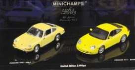 Porsche  - yellow - 1:43 - Minichamps - 402630311 - mc402630311 | Toms Modelautos