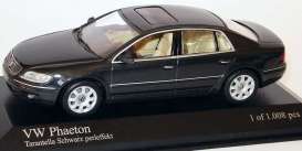 Volkswagen  - 2002 metallic black - 1:43 - Minichamps - 400051002 - mc400051002 | Toms Modelautos