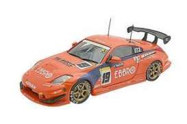 Nissan  - 2005 red - 1:43 - Ebbro - ebb43736 | Toms Modelautos