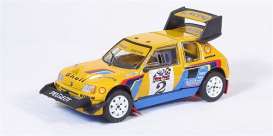 Peugeot  - 1987 yellow/blue - 1:43 - Solido - 150751 - soli150751 | Toms Modelautos