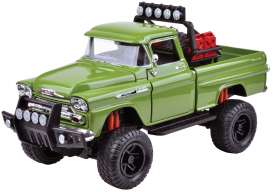 Chevrolet  - 1958 green - 1:24 - Motor Max - 79135 - mmax79135 | Toms Modelautos