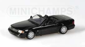 Mercedes Benz  - 1999 black - 1:43 - Minichamps - 400033030 - mc400033030 | Toms Modelautos