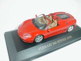 Ferrari  - 2000 red - 1:43 - IXO Ferrari Collection - ixfer008 | Toms Modelautos