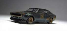 Nissan  - 1969 green/gold - 1:64 - Kyosho - 6032A - kyo6032A | Toms Modelautos