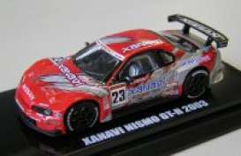 Nissan  - red/silver - 1:64 - Kyosho - 6083B - kyo6083B | Toms Modelautos