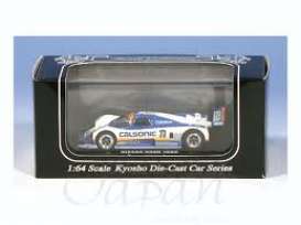 Nissan  - blue/white - 1:64 - Kyosho - 6432B - kyo6432B | Toms Modelautos