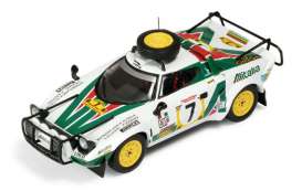 Lancia  - 1977 white/green - 1:43 - IXO Models - rac112 - ixrac112 | Toms Modelautos