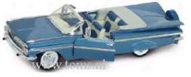 Chevrolet  - 1959 blue - 1:18 - Yatming - yat92118b | Toms Modelautos