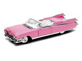 Cadillac  - 1959 pink - 1:18 - Maisto - 36813pk - mai36813pk | Toms Modelautos