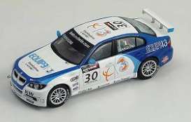 BMW  - 2006 white/blue - 1:43 - Spark - S0417 - spaS0417 | Toms Modelautos