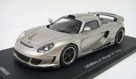 Gemballa  - 2007 matt black - 1:43 - Spark - kbs032 - spakbs032 | Toms Modelautos