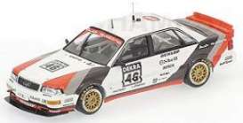 Audi  - 1991 red/white/black - 1:43 - Minichamps - 400911046 - mc400911046 | Toms Modelautos