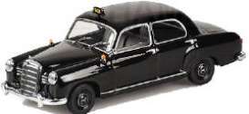 Mercedes Benz  - 1955 black - 1:43 - Minichamps - 430033195 - mc430033195 | Toms Modelautos