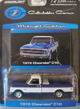 Chevrolet  - 1972 blue/white - 1:64 - GreenLight - 50934 - gl50934 | Toms Modelautos