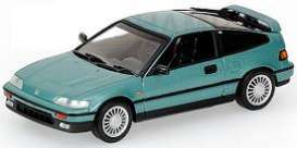 Honda  - 1989 metallic green - 1:43 - Minichamps - 430161528 - mc430161528 | Toms Modelautos