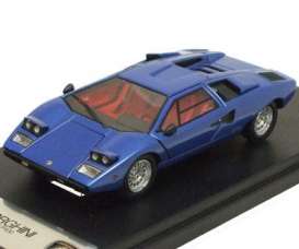Lamborghini  - 1978 blue - 1:43 - Kyosho - 4101b - kyo4101b | Toms Modelautos