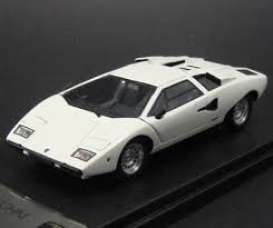 Lamborghini  - 1978 white - 1:43 - Kyosho - 4101w - kyo4101w | Toms Modelautos