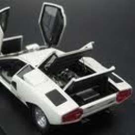 Lamborghini  - 1978 white - 1:43 - Kyosho - 4101w - kyo4101w | Toms Modelautos