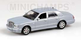 Bentley  - 2001 metallic light blue - 1:43 - Minichamps - 436139001 - mc436139001 | Toms Modelautos